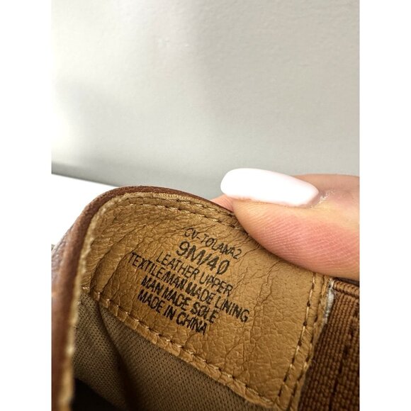 Crown Vintage Tawny Brown Tan Ankle Boots Women’s 9M Boho Western Cowgirl Staple - Picture 10 of 16